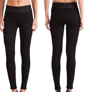 NWOT Revolve Paige Glam Rock Pull on Legging Black Womens Sz M